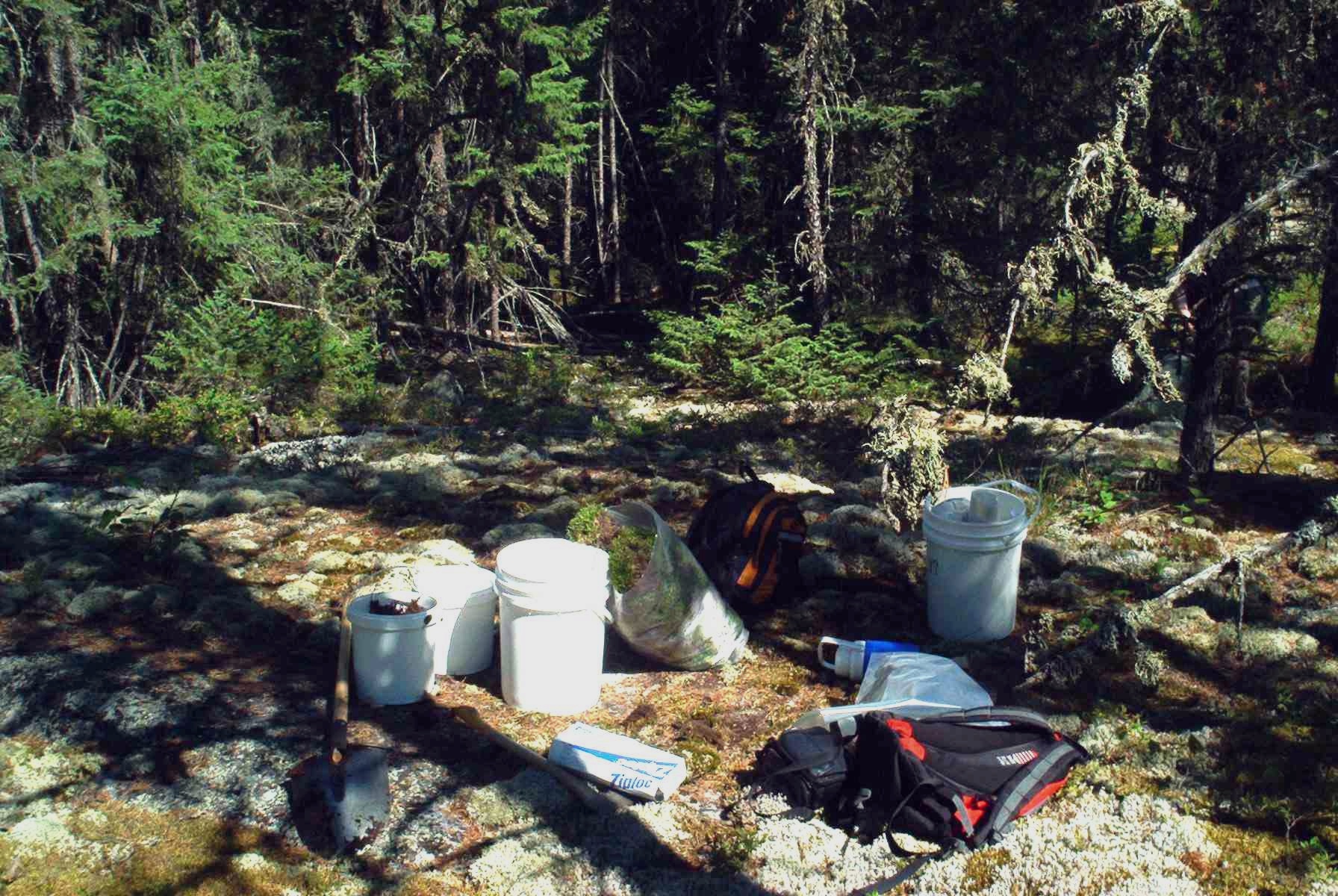 Field sampling gear for Background Radionuclides project.